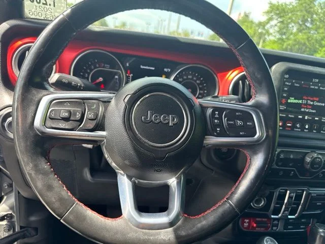 Certified Used 2021 Gray Jeep Unlimited Rubicon image 9