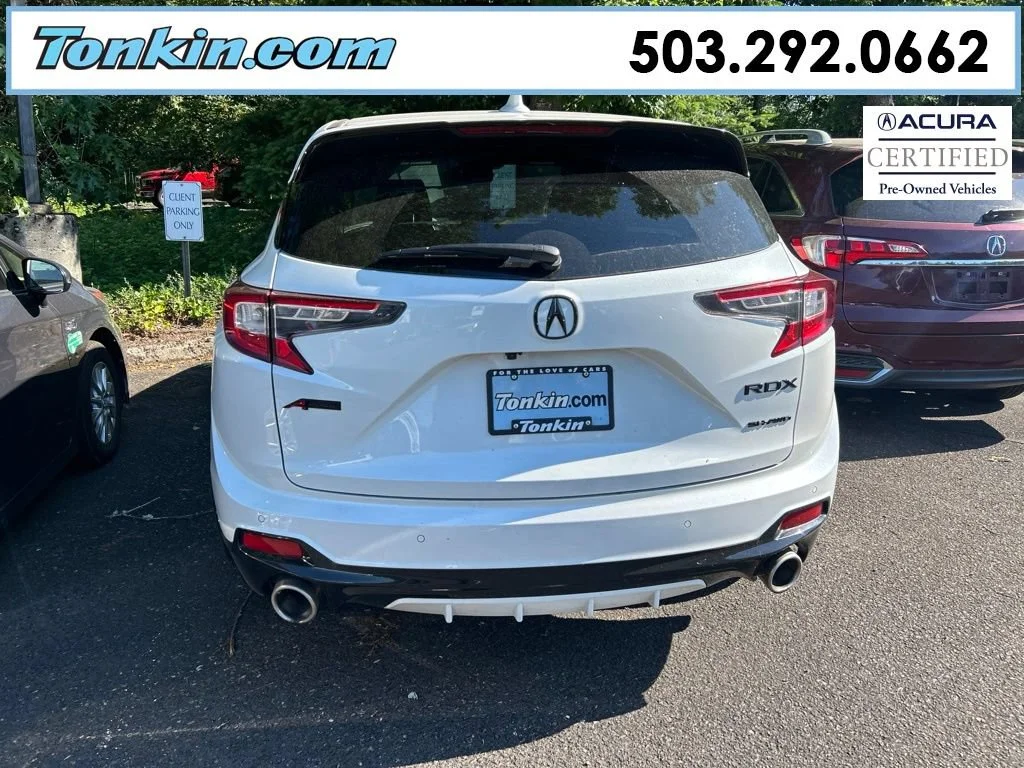 Certified Used 2025 Platinum White Pearl Acura SH-AWD A-SPEC ADV image 14