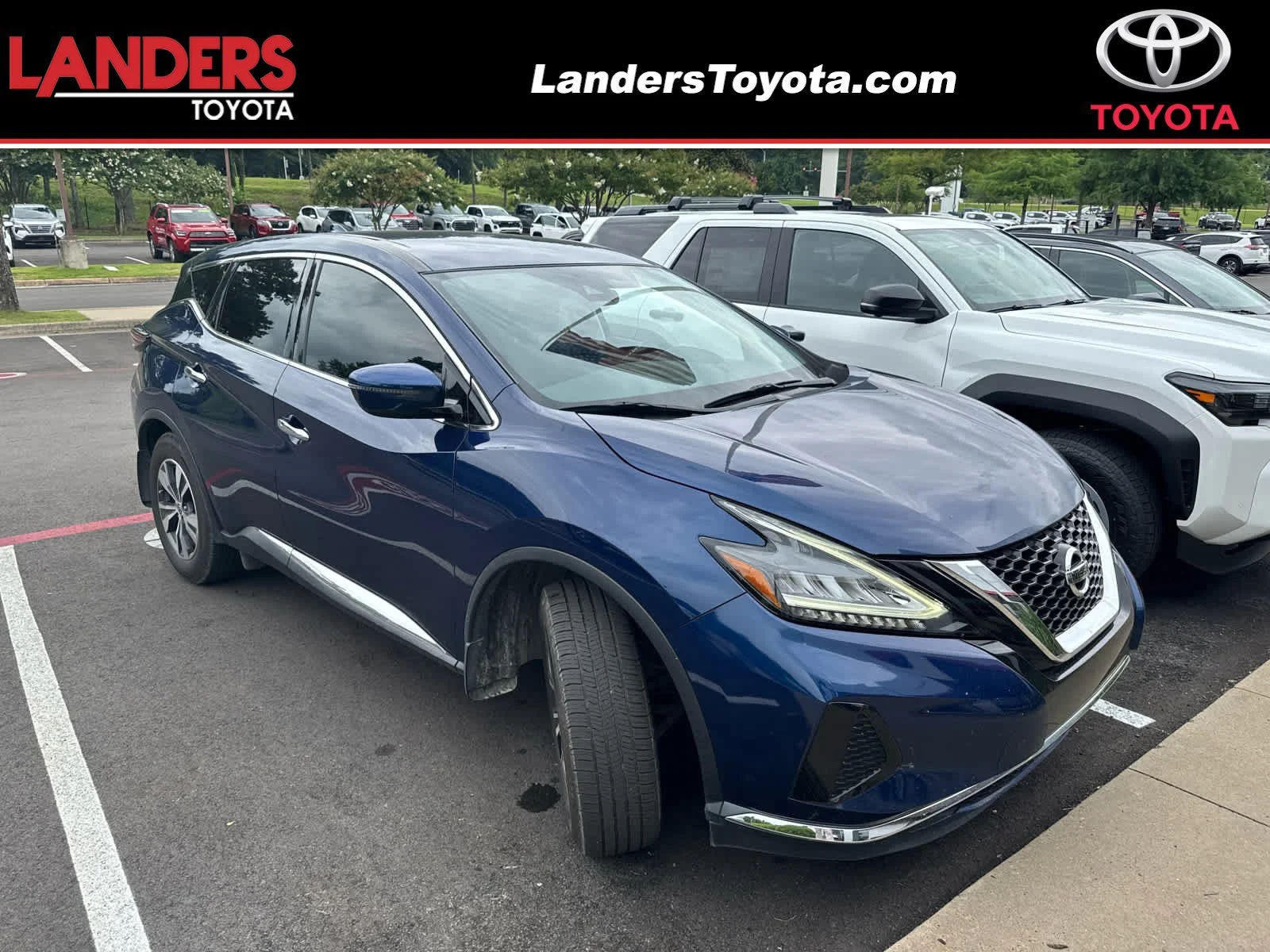 Used 2020 Deep Blue Pearl Nissan S image 1