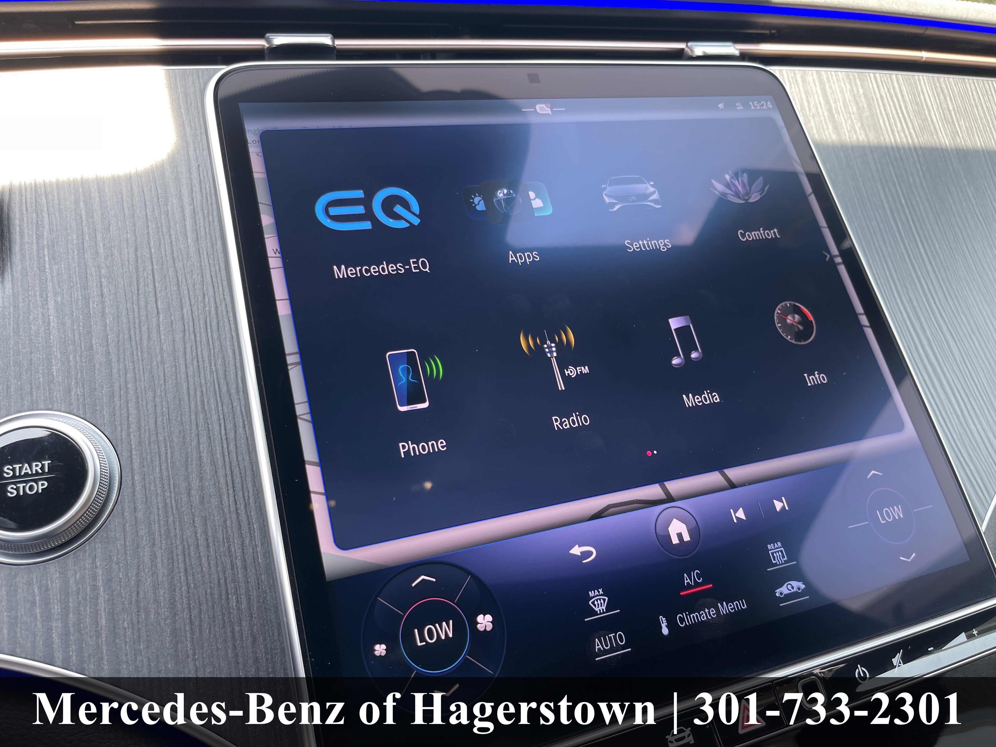 Certified Used 2023 Obsidian Black Metallic Mercedes-Benz EQS 450 4MATIC® Sedan image 10