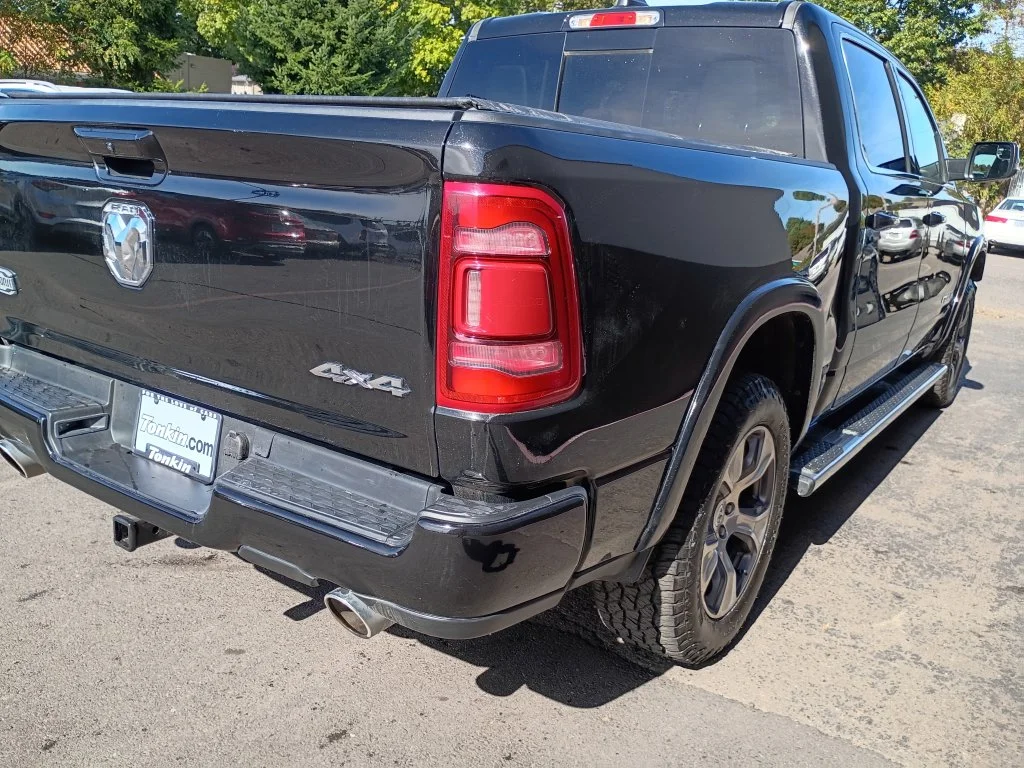 Used 2023 Diamond Black Crystal Pearlcoat Ram Laramie Longhorn image 5