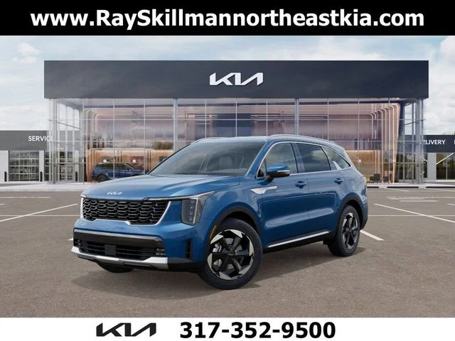 New 2026 Mineral Blue Kia EX AWD image 1