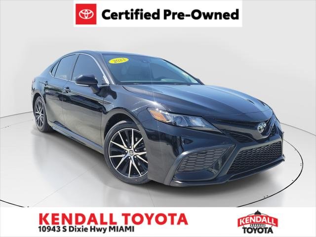 Certified Used 2023 MIDNIGHT BLACK METAL Toyota  image 1