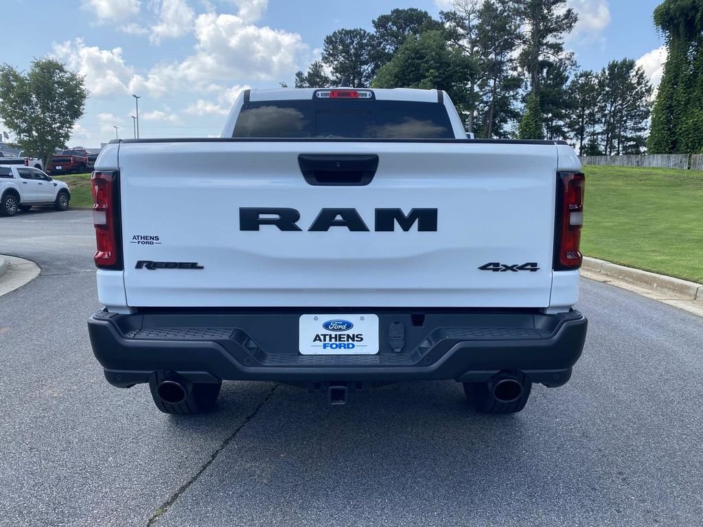 Certified Used 2025 Bright White Clearcoat Ram Rebel image 4
