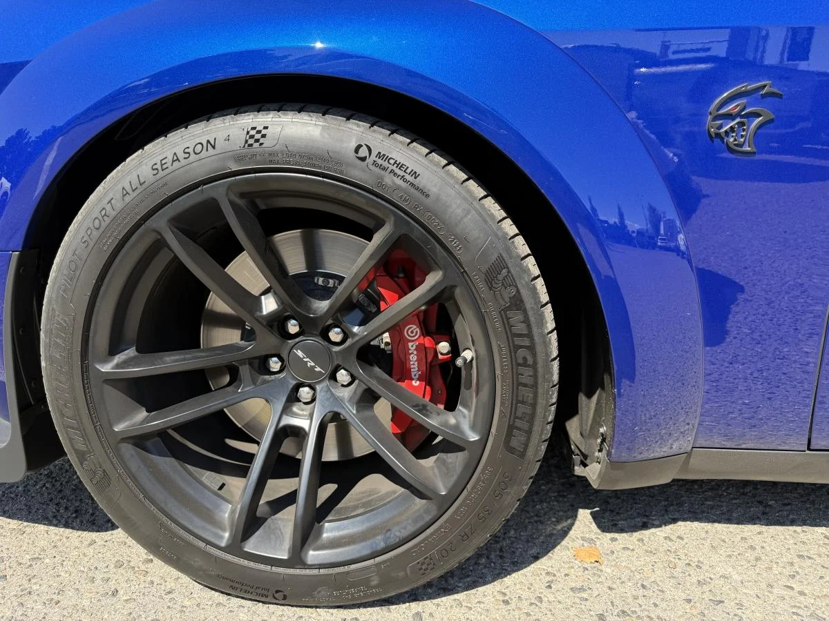 Used 2020 Blue Dodge Srt Hellcat Redeye image 9