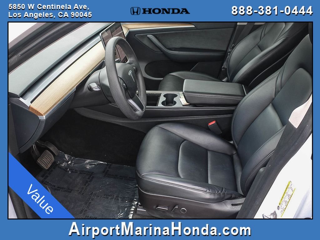 Used 2023 Pearl White Multi-Coat Tesla Long Range image 18