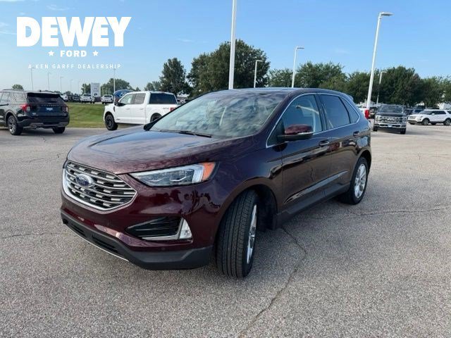 Used 2020 Burgundy Ford Titanium image 3