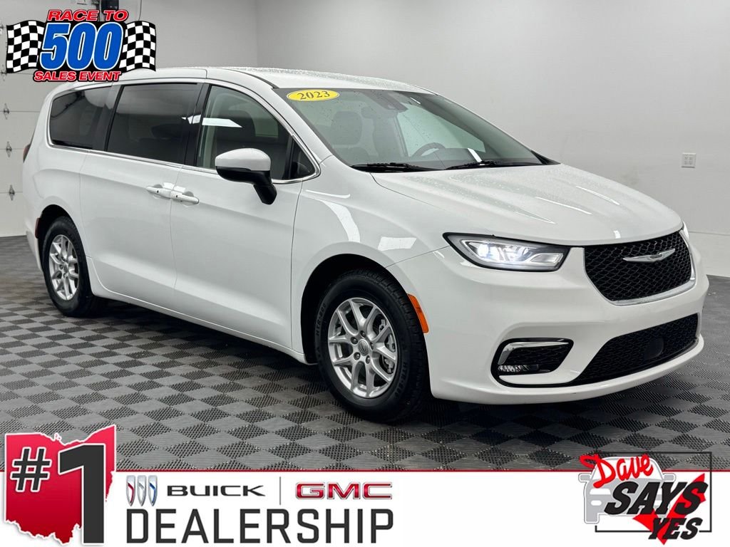 Used 2023 Bright White Clearcoat Chrysler Touring L image 1