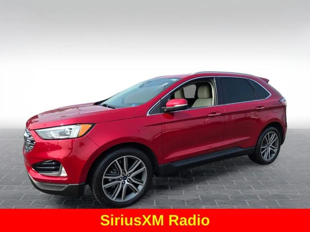 Used 2020 Red Ford Titanium image 4
