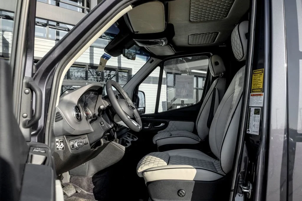 New 2026 Tenorite Gray Metallic Midwest Automotive Designs FD2 w/ Dual Rear Bench Overland Package, 540AH, Solar and 2.5KW Cummins Onan Generator image 95