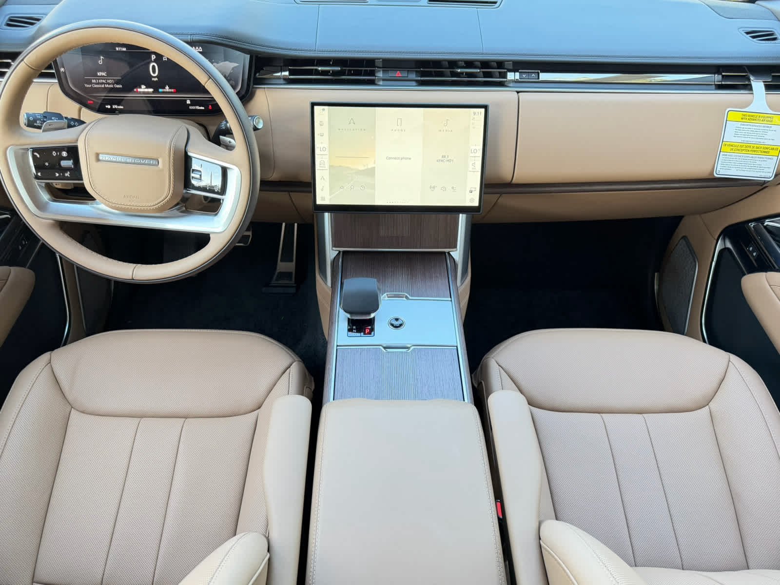 New 2026 Constellation Blue Ultra Metallic Gloss Land Rover Autobiography image 16