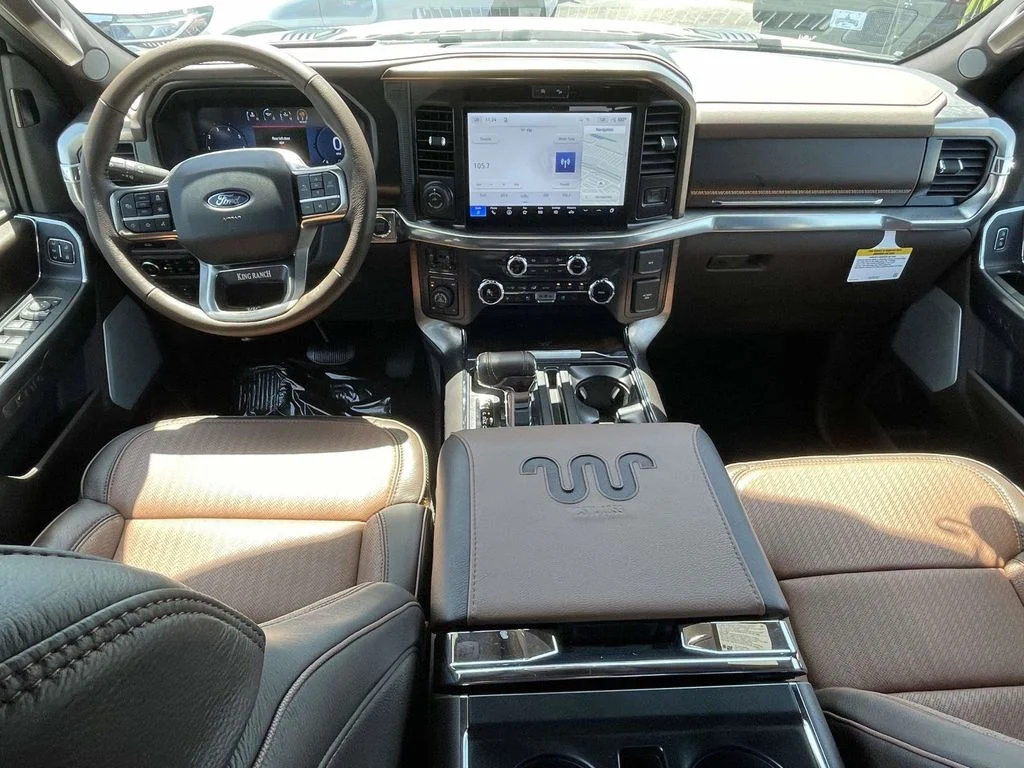 New 2026 Star White Metallic Tri-Coat Ford King Ranch image 11
