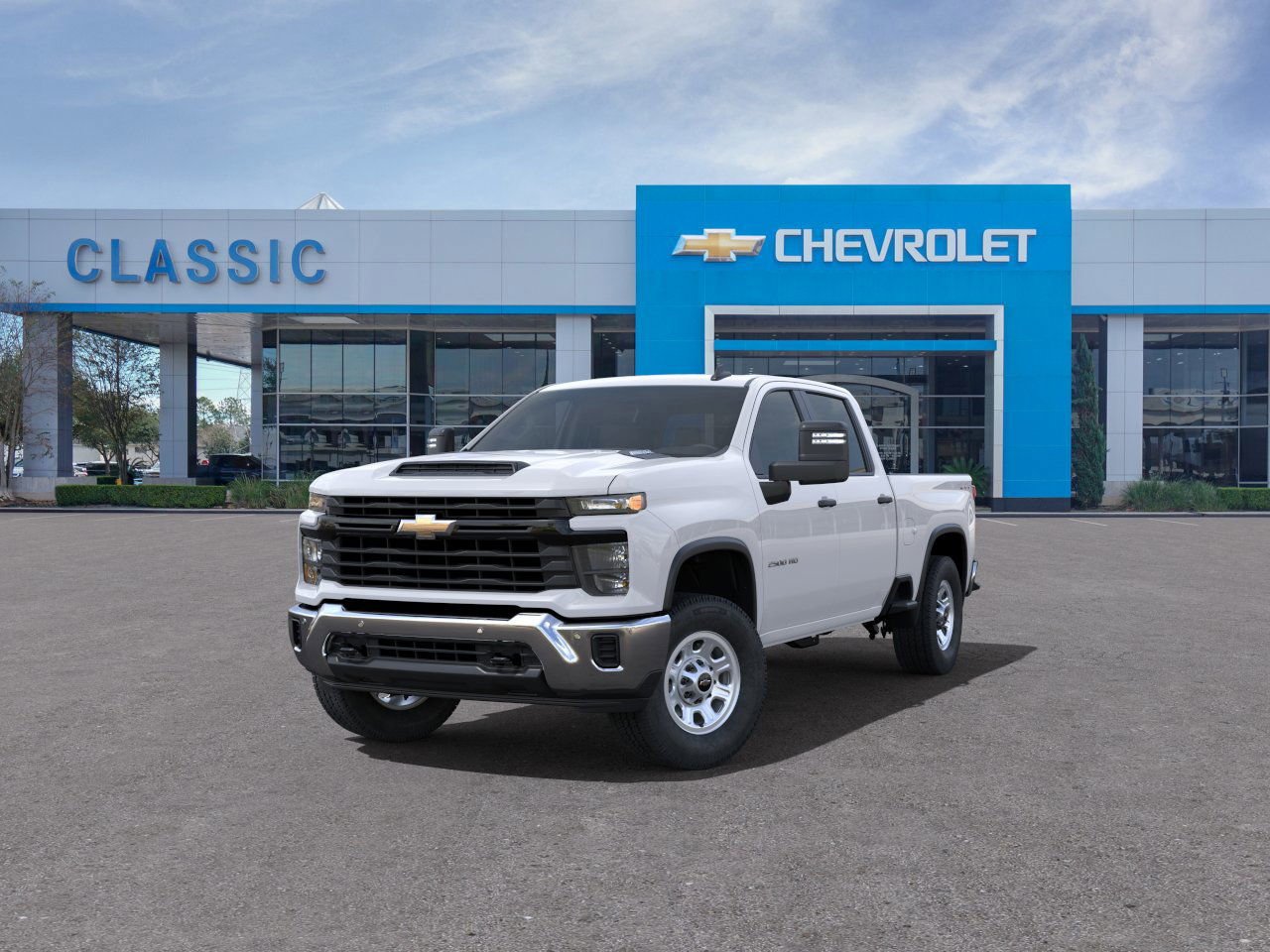 2025 Chevrolet Silverado 2500 HD WT White at Classic Elite Chevrolet Hwy 6