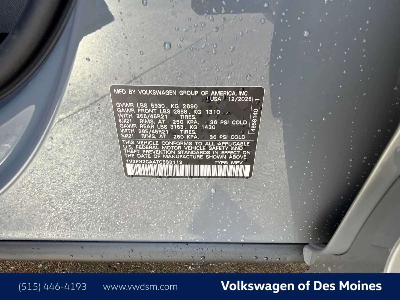 2026 Volkswagen Atlas SEL Premium R-Line - Photo 22