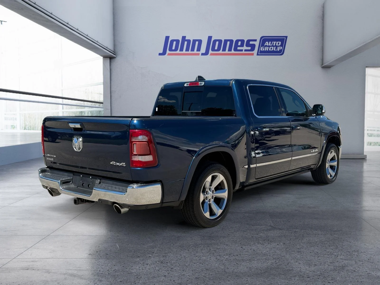 Used 2019 Patriot Blue Pearlcoat Ram Limited image 5
