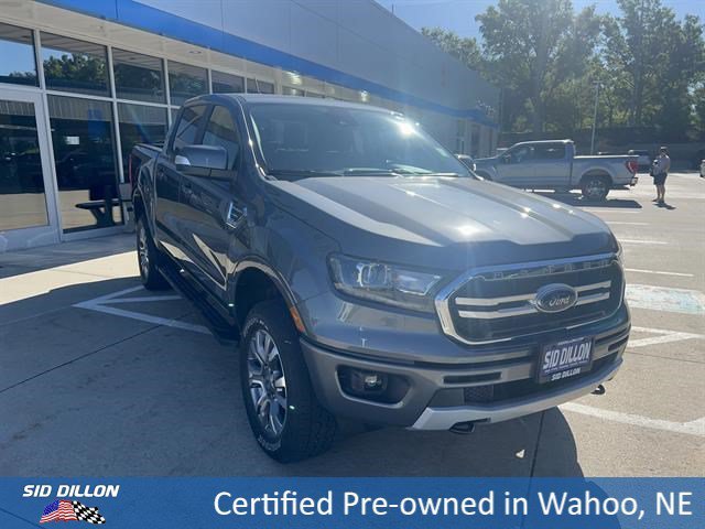 Used 2023 Carbonized Gray Metallic Ford LARIAT image 8