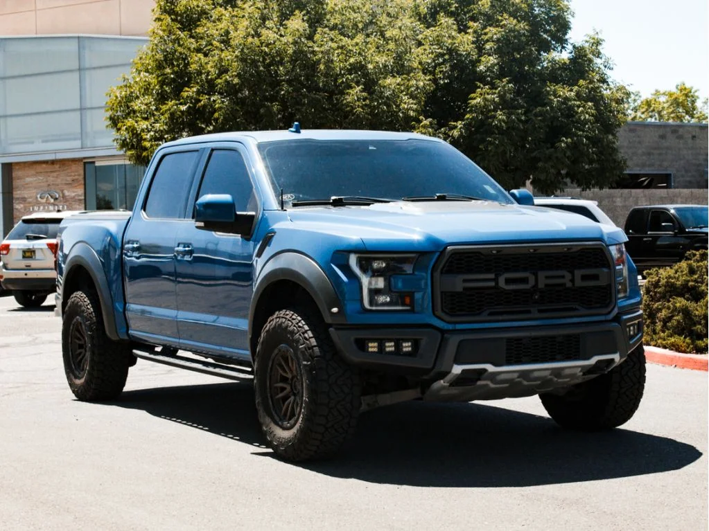 Used 2020 Blue Ford Raptor image 3