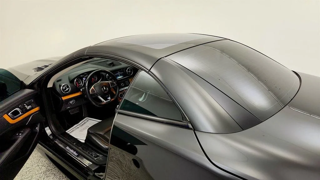 Used 2017 Black Mercedes-Benz SL 550 Roadster w/ Driver Assistance Pkg & MAGIC SKY CONTROL image 10