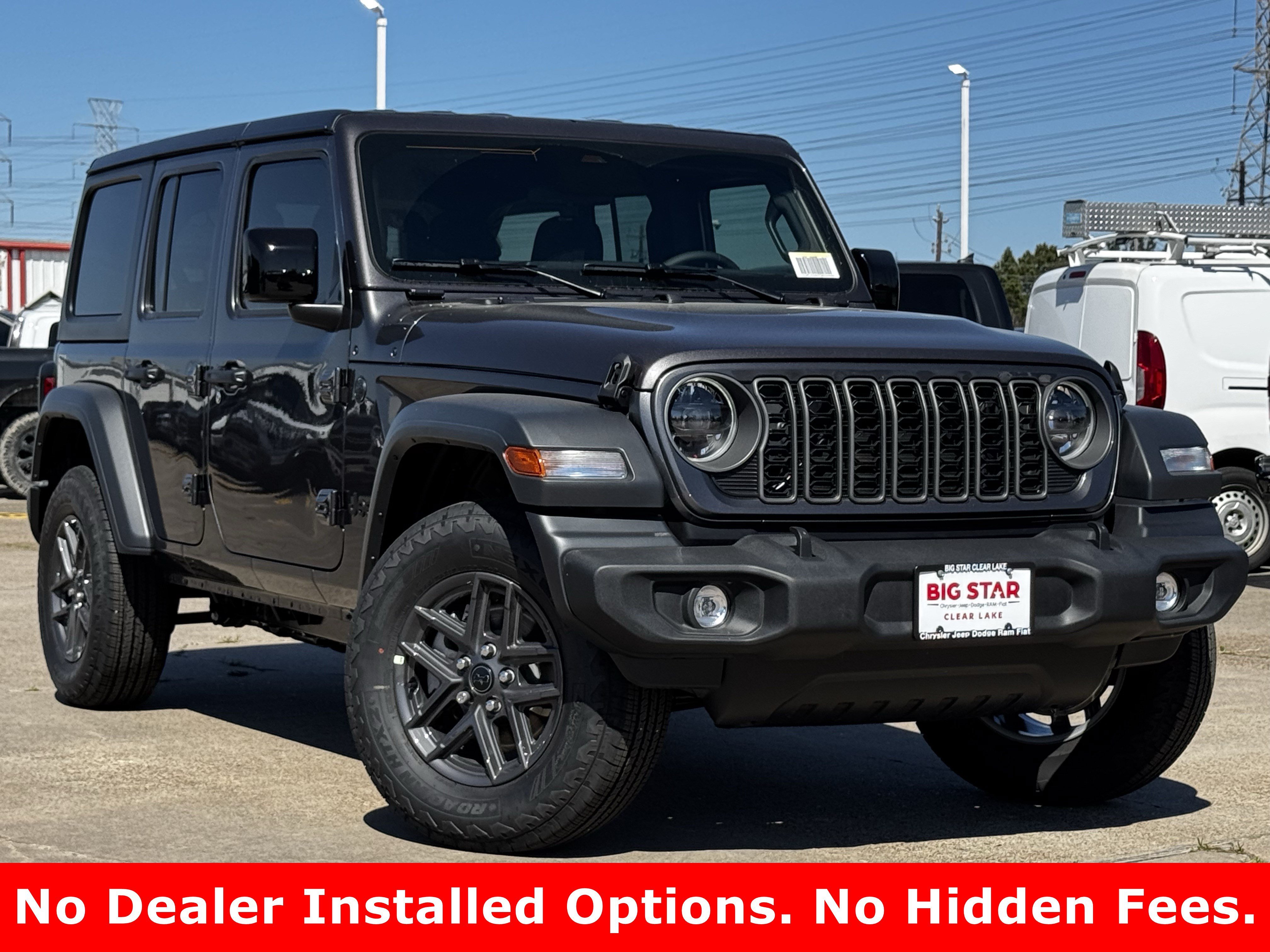 New 2026 Granite Crystal Metallic Clear-Coat Exterior Paint Jeep Sport S image 2