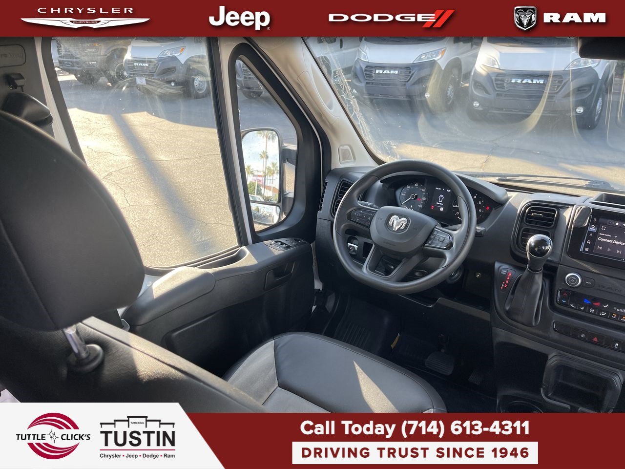 Used 2025 Bright White Clearcoat Ram Tradesman image 10