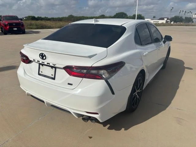 Used 2021 White Toyota SE image 6