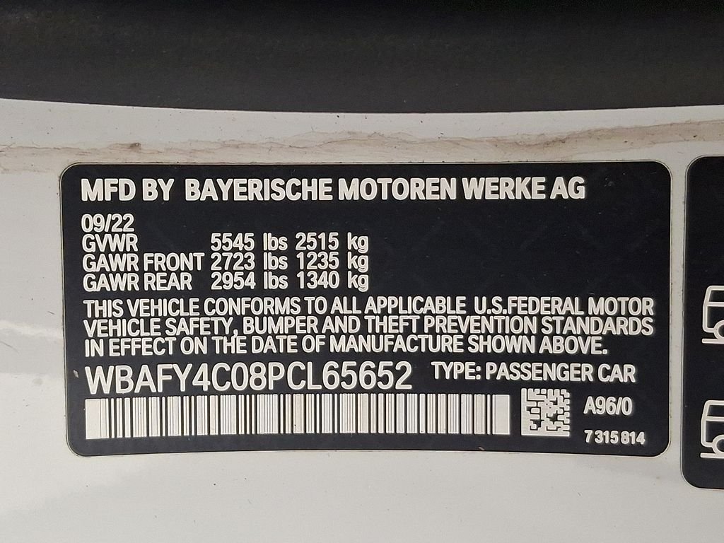 Used 2023 White Metallic BMW M850i xDrive image 28