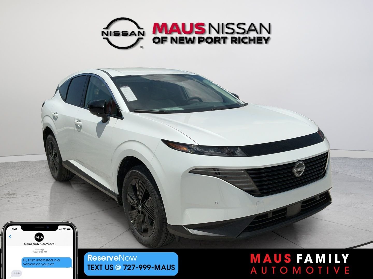 New 2026 White Nissan SV image 1