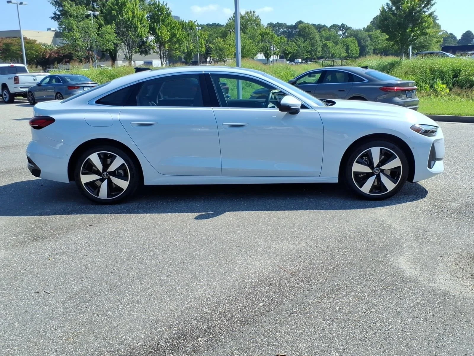 Certified Used 2025 Glacier White Metallic Audi Premium Plus image 7