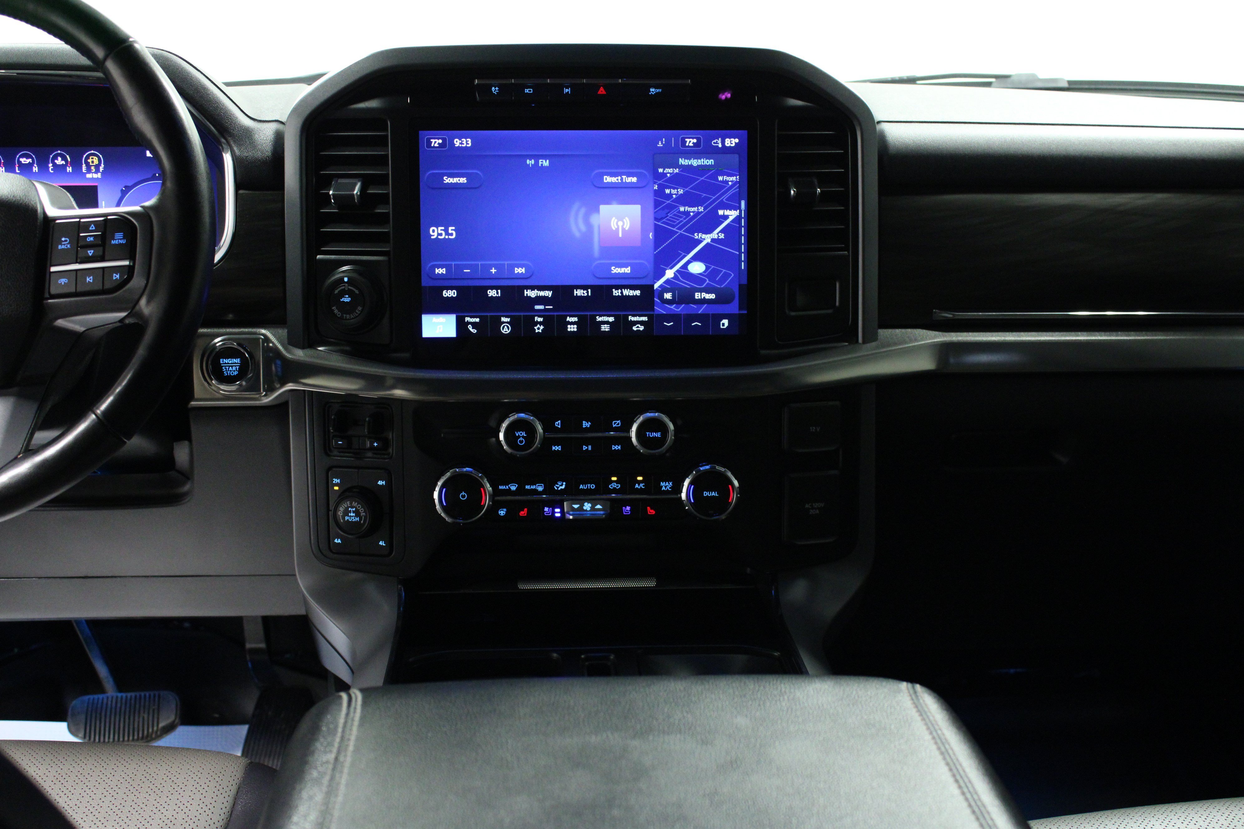 Used 2024 Antimatter Blue Metallic Ford LARIAT image 19