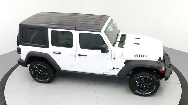 Used 2021 White Jeep Unlimited Willys image 20