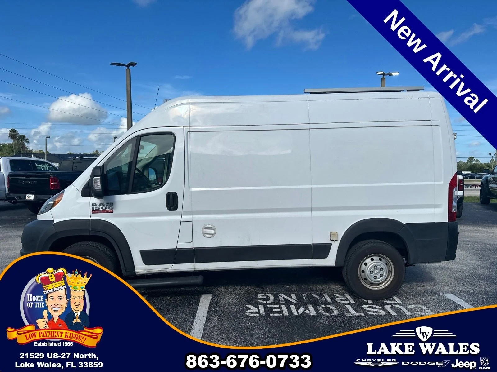 Used 2019 White Ram Base image 6