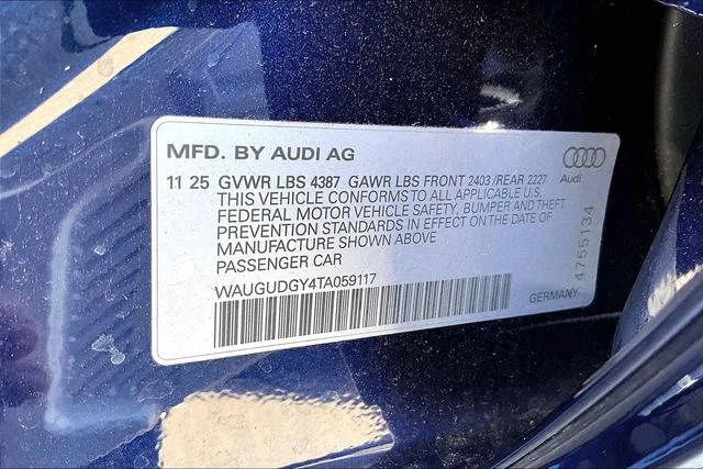 New 2026 Blue Audi  image 13