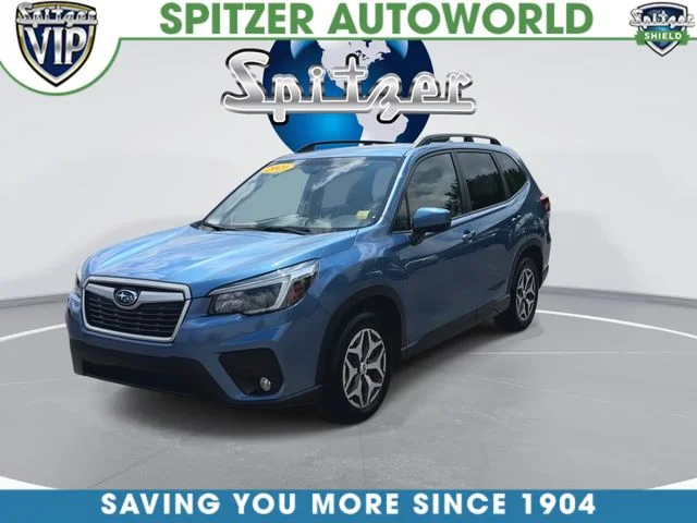 Used 2021 Blue Subaru Premium image 4