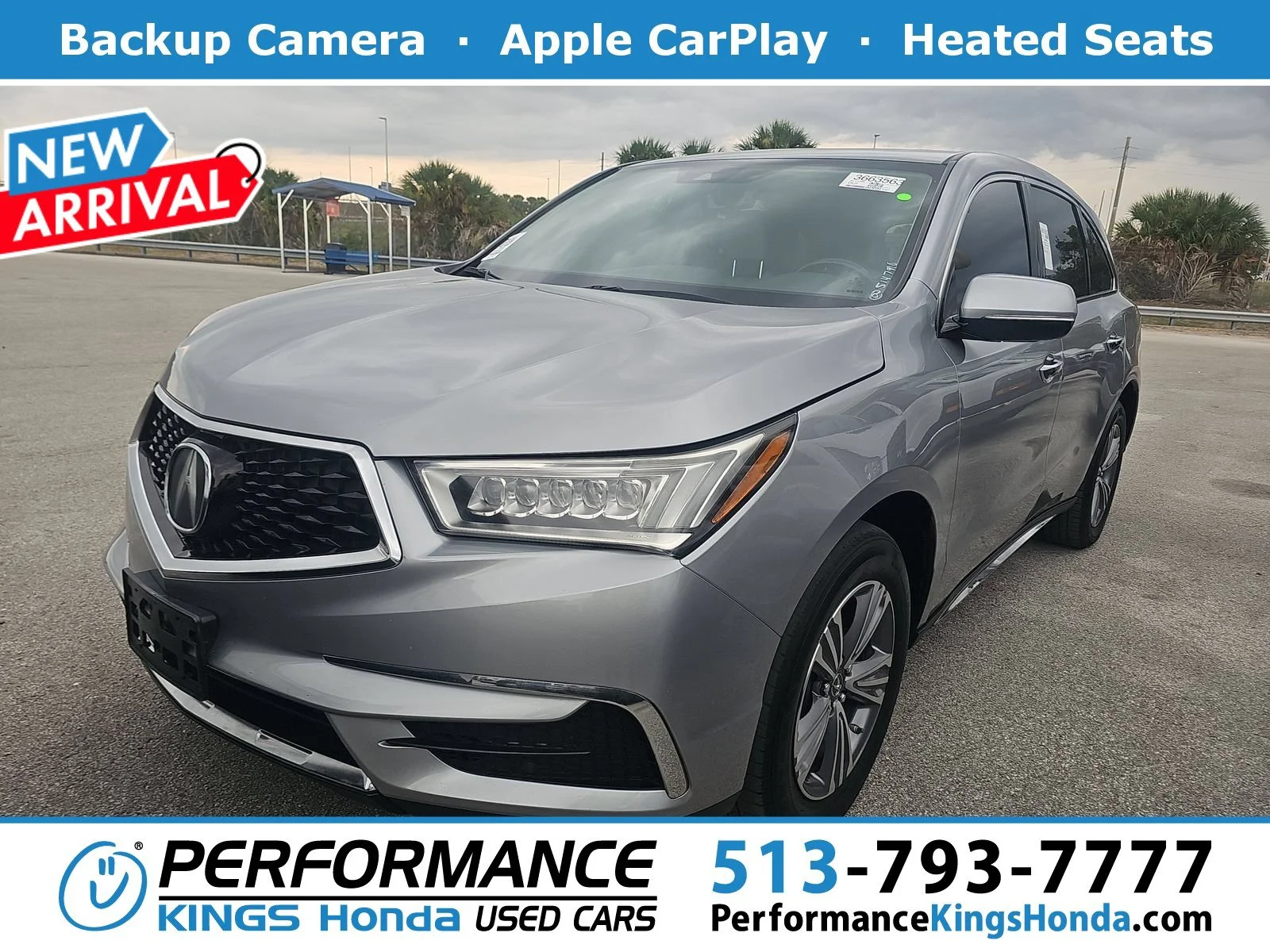 Used 2020 Lunar Silver Metallic Acura 3.5L image 1