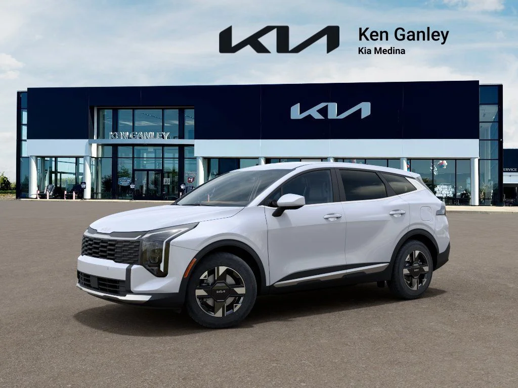 New 2026 Glacial White Pearl Kia LX image 3