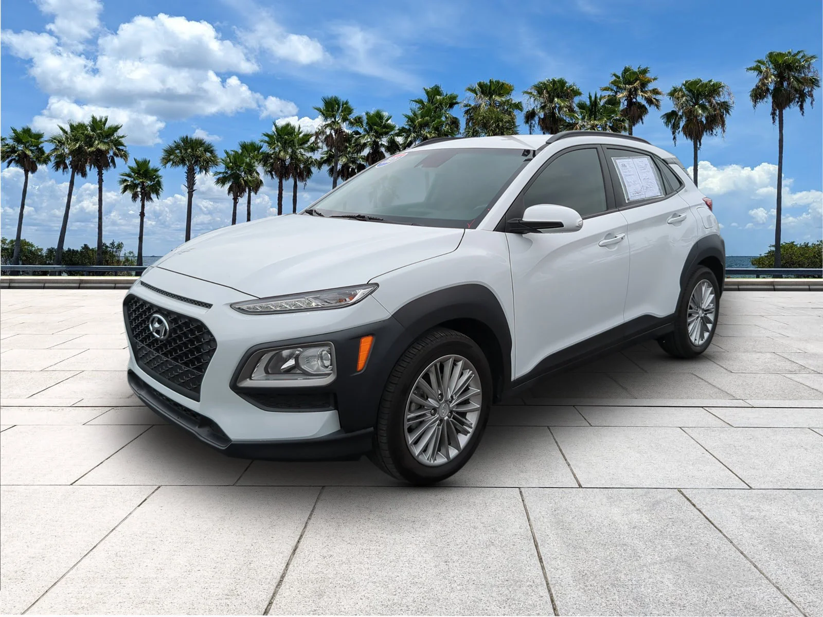 Certified Used 2021 Chalk White Hyundai SEL image 3