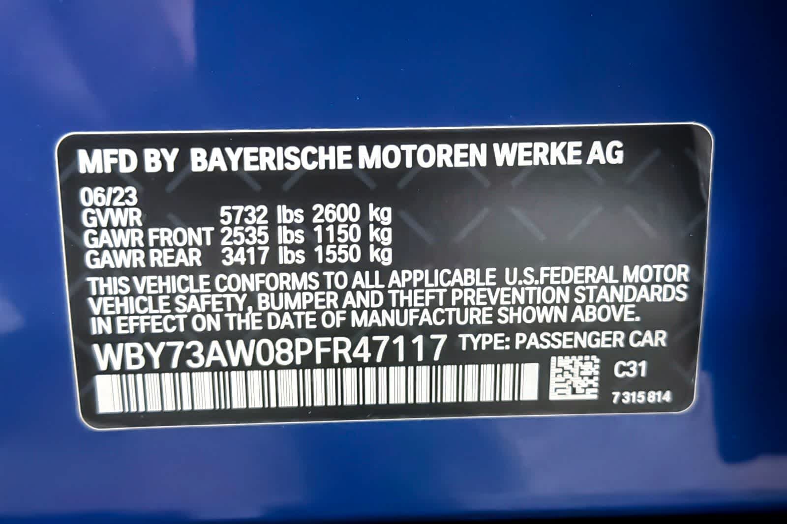 Certified Used 2023 Portimao Blue Metallic BMW eDrive40 image 30