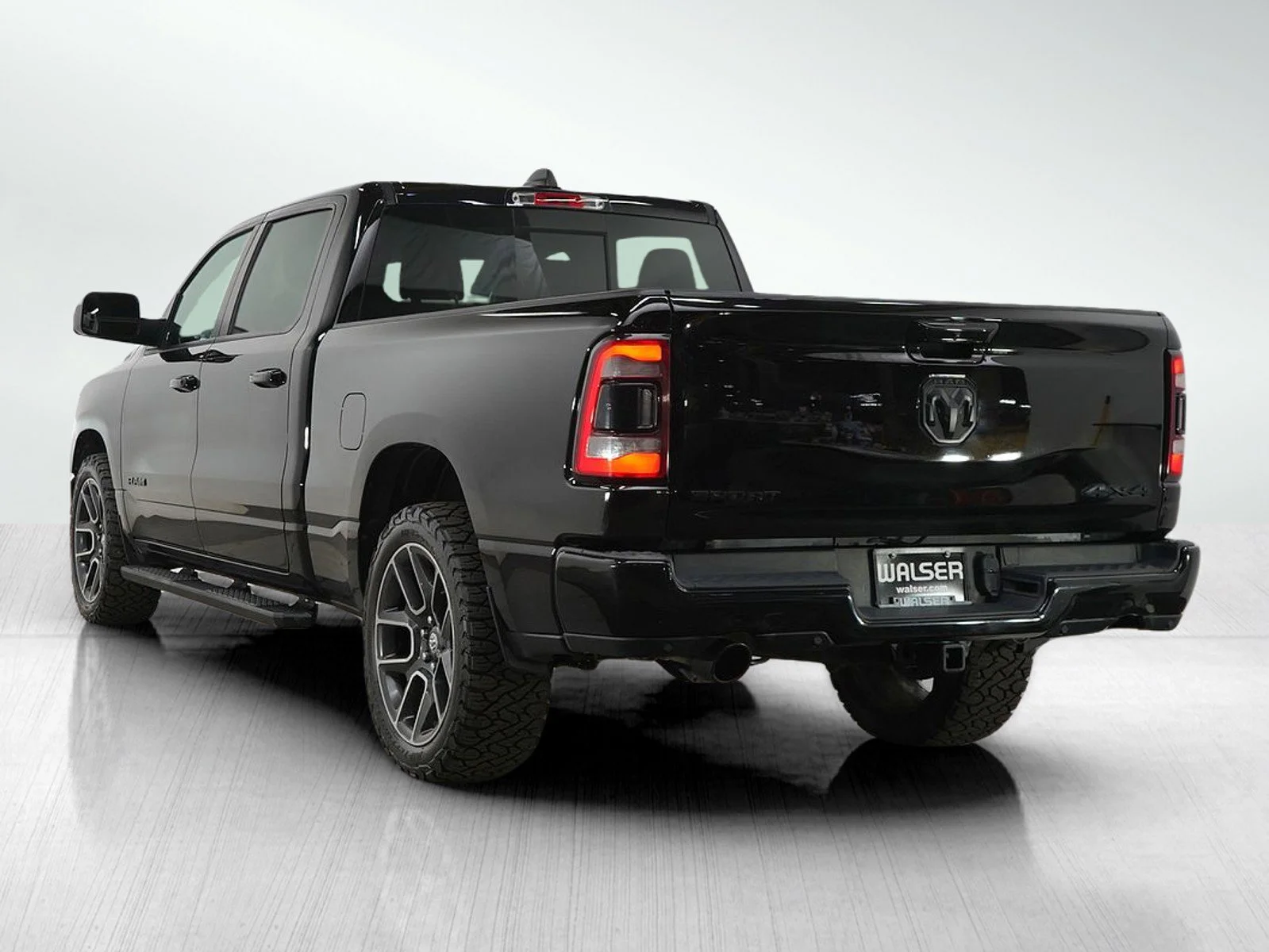 Used 2020 Diamond Black Crystal Pearlcoat Ram Rebel image 3