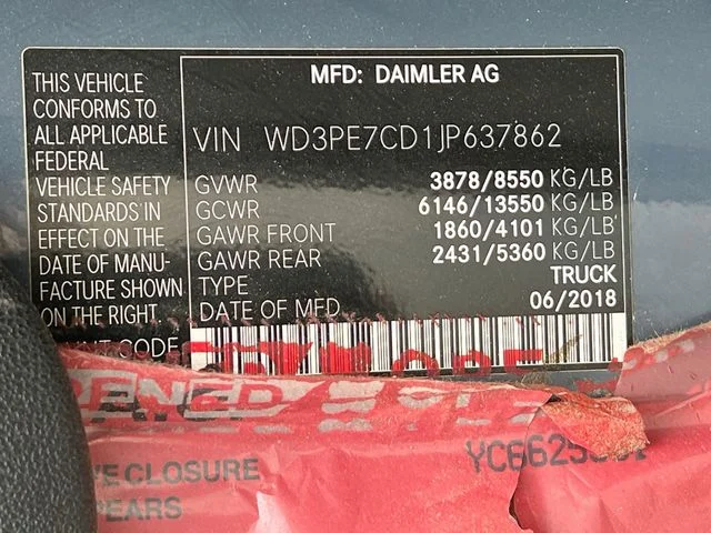 2018 Mercedes-Benz Sprinter Cargo Van Base - Photo 15