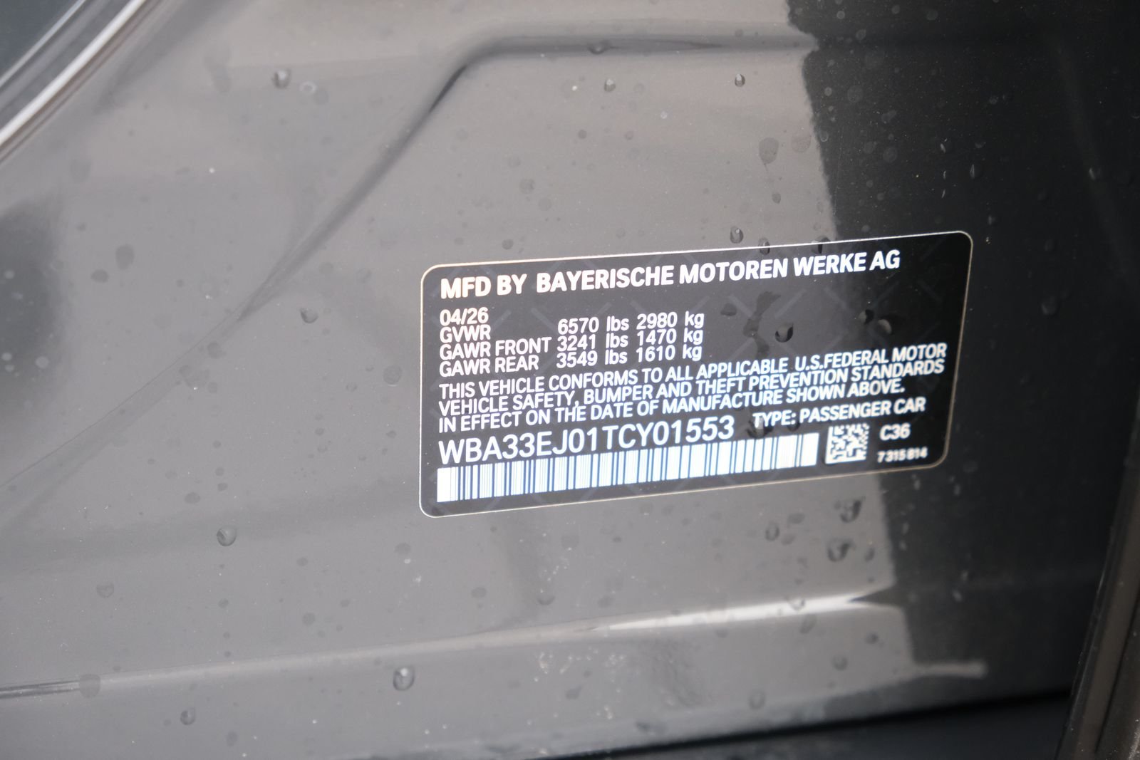 New 2026 Dravit Grey Metallic BMW 760i xDrive image 31