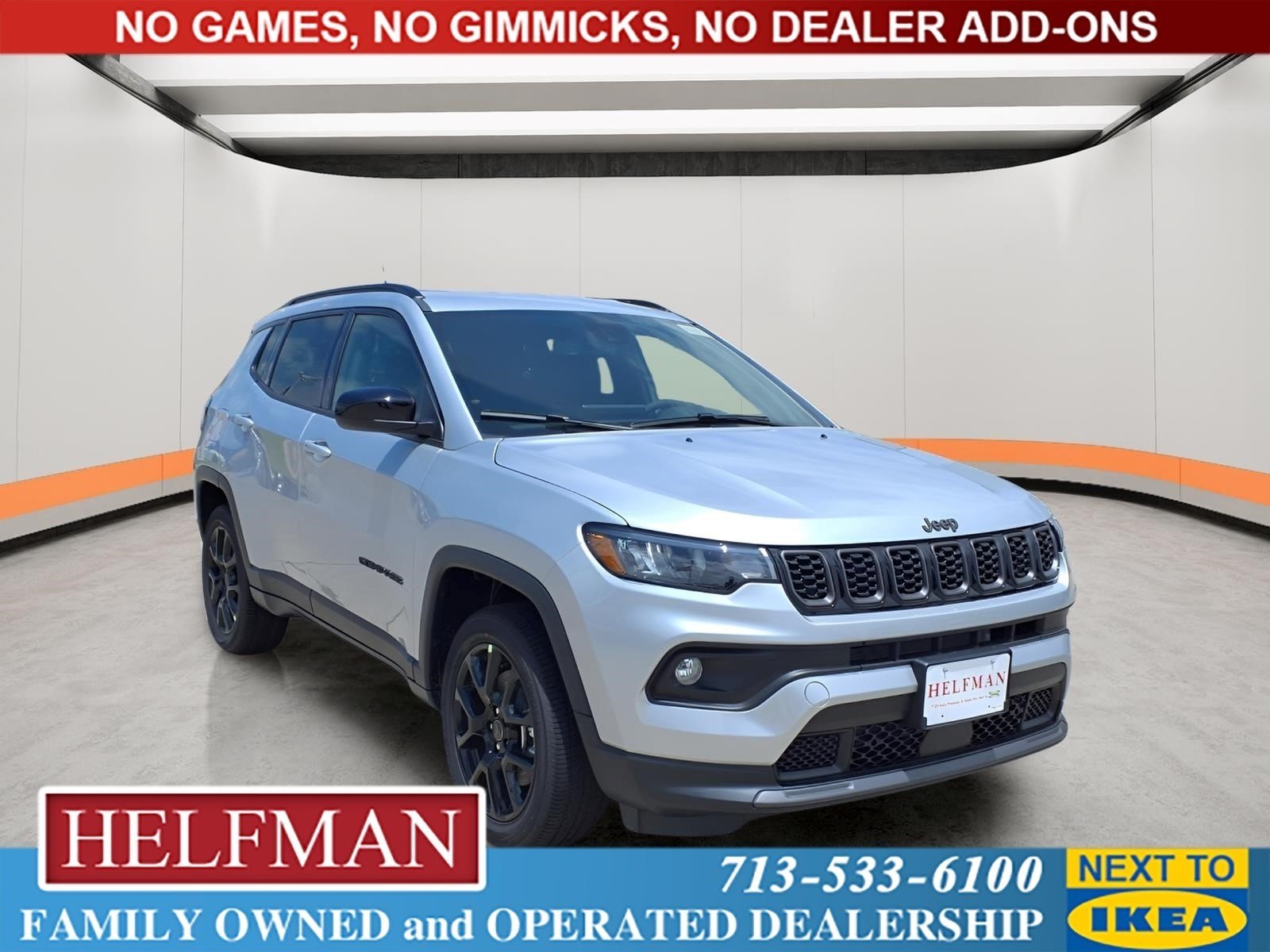 New 2026 Silver Zynith Metallic Clearcoat Jeep Latitude Altitude image 1