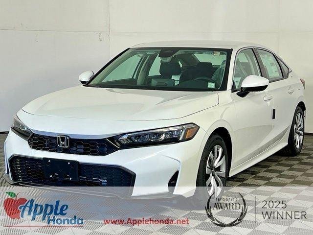 New 2026 Platinum White Pearl Honda 2WD LX image 3