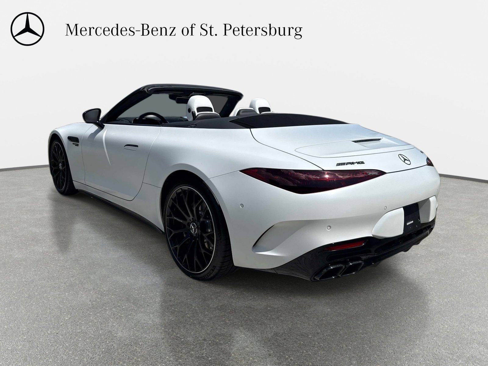 New 2026 Moonlight White Mercedes-Benz AMG®  55 Roadster image 4