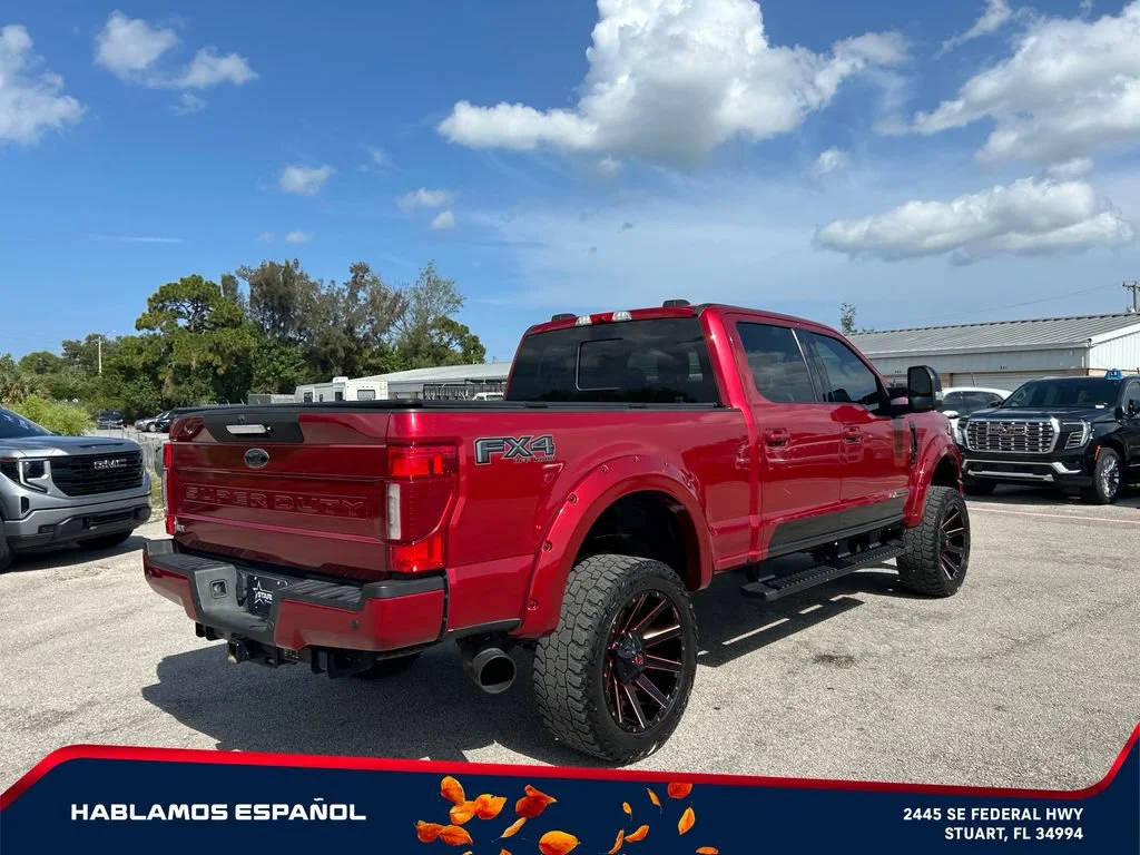 Used 2021 Red Ford LARIAT image 7