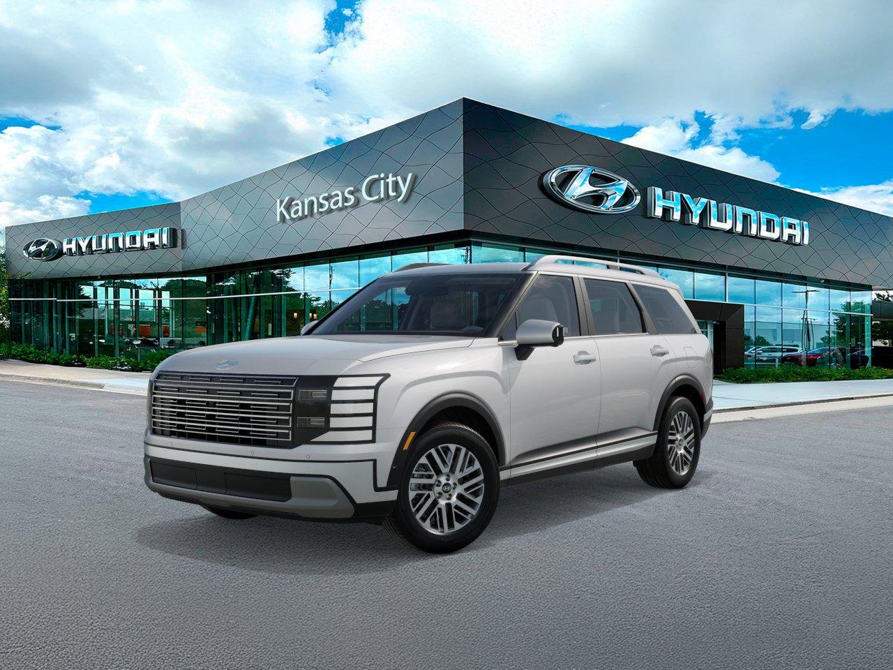 New 2026 Creamy White Pearl Hyundai SEL Premium AWD image 1