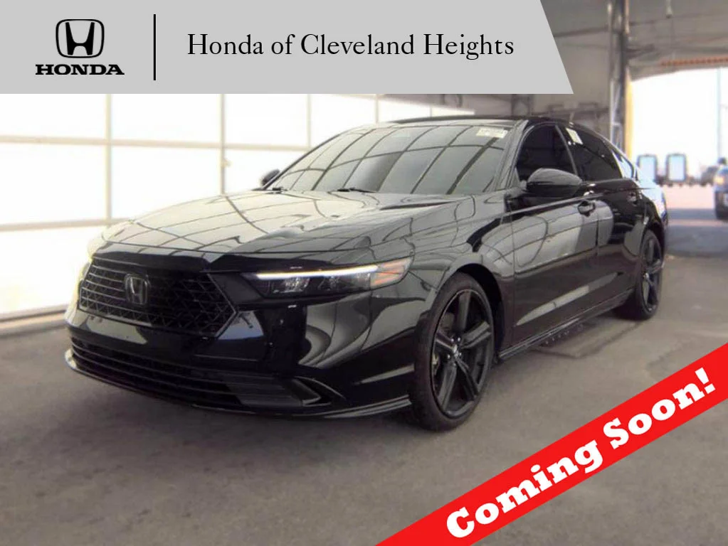 Used 2025 Crystal Black Pearl Honda Sport-L image 1