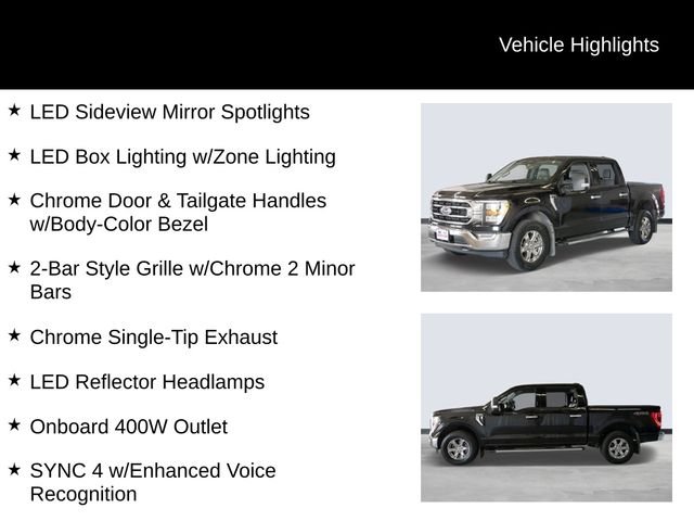 Certified Used 2021 Black Metallic Ford XLT image 31