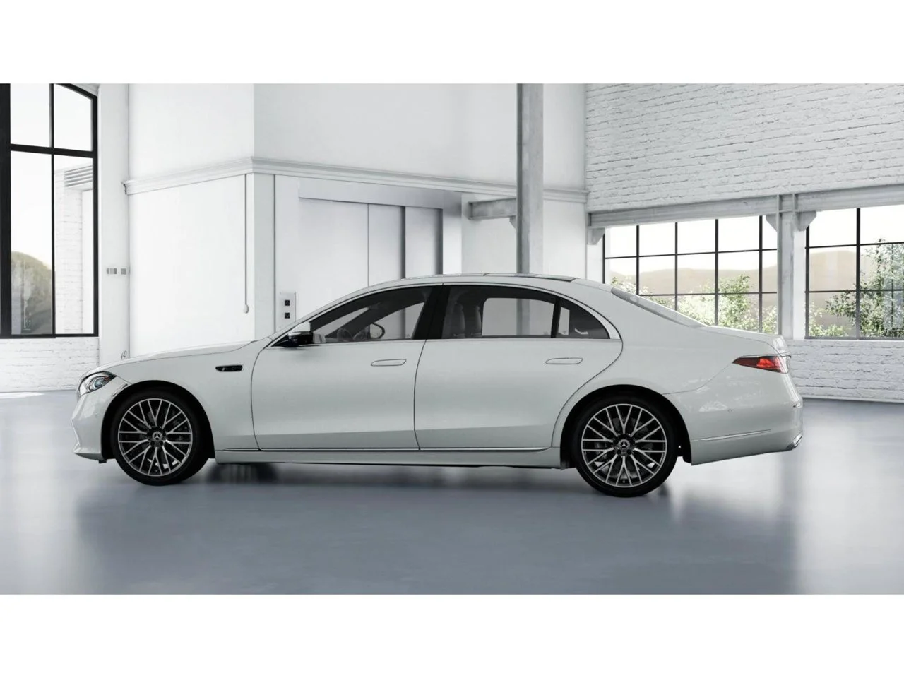 New 2027 MANUFAKTUR Moonlight White Metallic Mercedes-Benz S 500 image 33