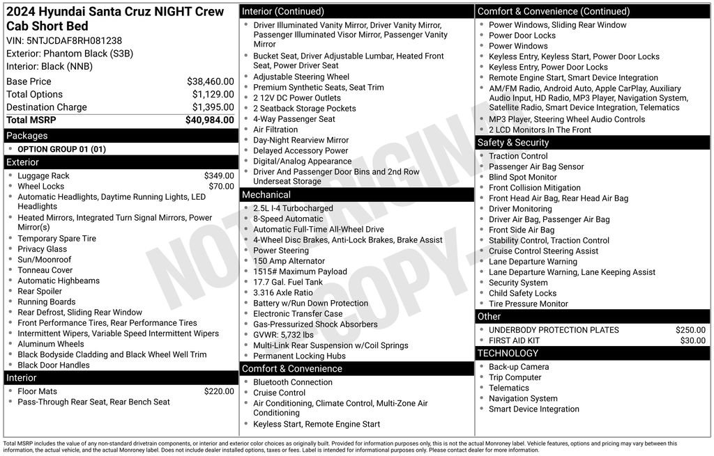 2024 Hyundai Santa Cruz Night - Photo 25