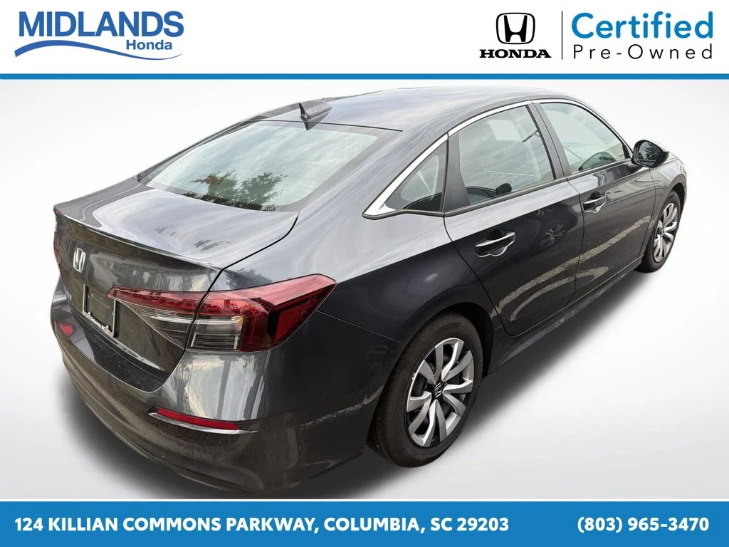 Certified Used 2026 Meteorite Gray Metallic Honda LX image 3